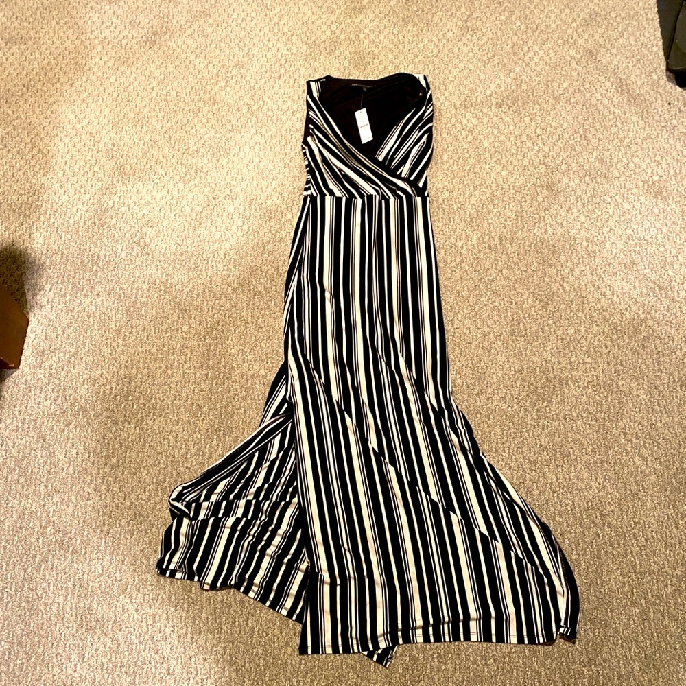 Long beautiful silk summer dress